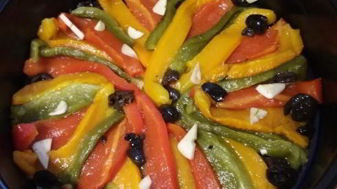 тарт татен с перцами