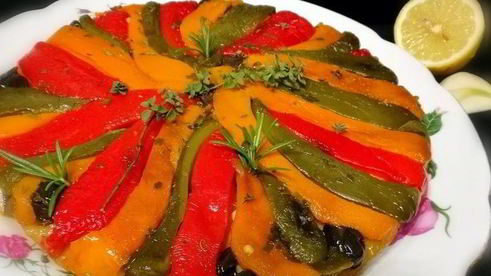 тарт татен с перцами