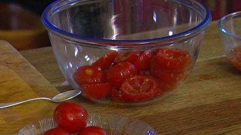 тарт татен с помидорами