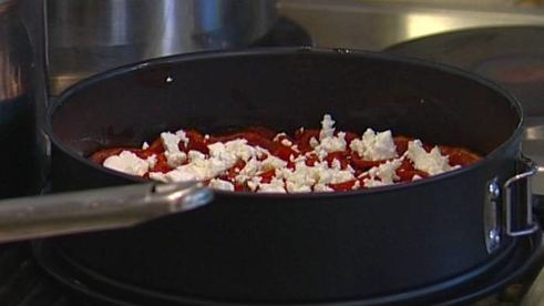 тарт татен с помидорами