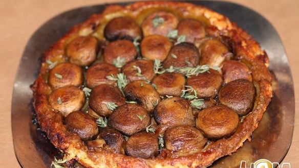 Рецепт Тарт татен с шампиньонами