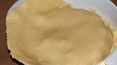 тарт татен с шампиньонами