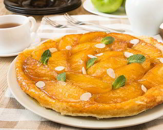 Тарт Татен с яблоками