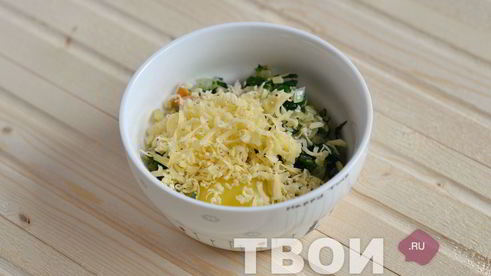 тарты с копченой курицей и шпинатом