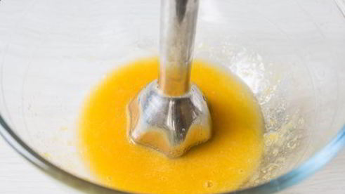 творожный тарт с персиками