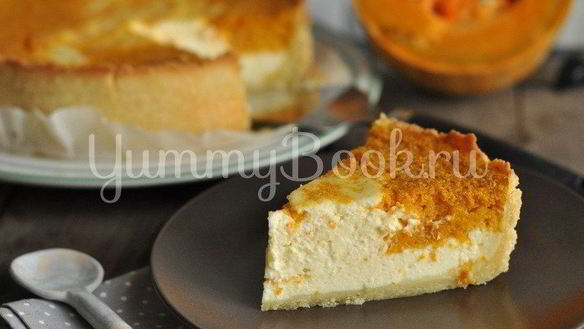 Рецепт Творожный тарт с тыквой