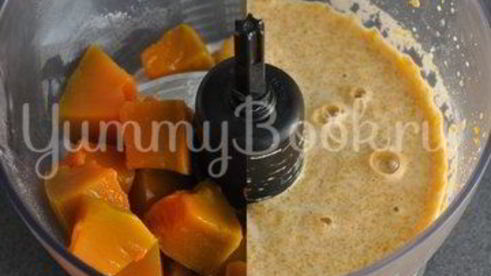 творожный тарт с тыквой