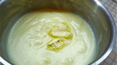 вишневый тарт с лаймом и заварным кремом