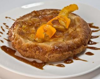 Яблочно-апельсиновый тарт