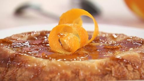 яблочно-апельсиновый тарт