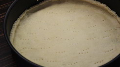 яблочный тарт с карамельным кремом