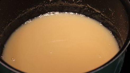 яблочный тарт с карамельным кремом