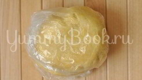 яблочный тарт с ревенем