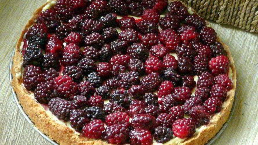 Рецепт ягодный тарт с франжипаном и лимонным кремом