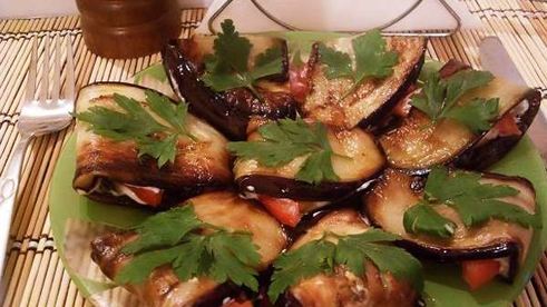 тещин язык из баклажанов