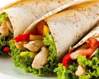 Тортилья с курицей