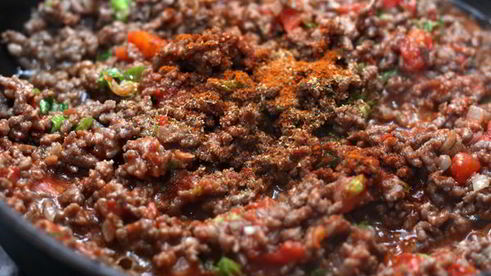 тортилья с мясом