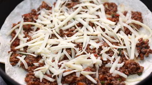 тортилья с мясом