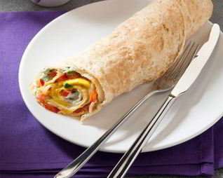 Глазунья в лаваше