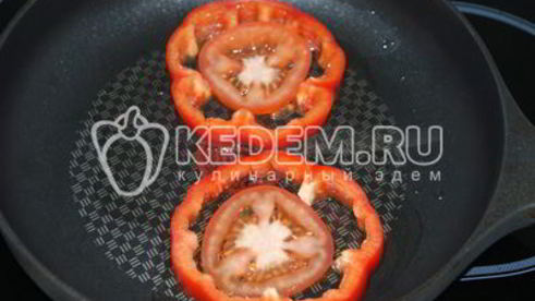 глазунья в перце