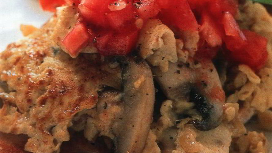 Рецепт яичница-болтунья из страусового яйца