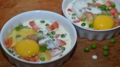 яичница в микроволновке