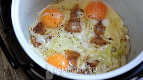 яичница в мультиварке