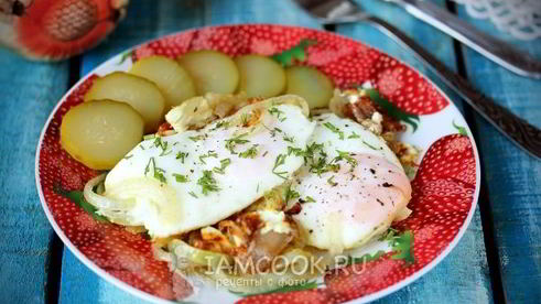 яичница в мультиварке