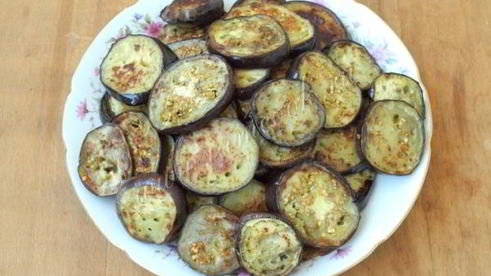 закуска из баклажанов на зиму огонек