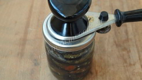 закуска из баклажанов на зиму огонек