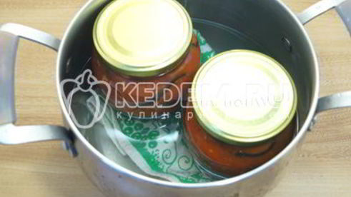 закуска из баклажанов на зиму