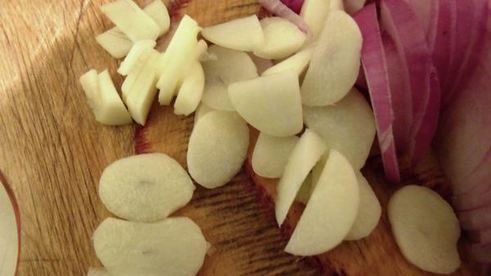 закуска из баклажанов с огурцами и специями