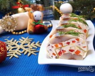 Закуска из сельди к праздничному столу