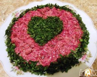 Закуска из свеклы с майонезом