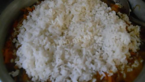 закуска морковь баклажаны перец с рисом на зиму