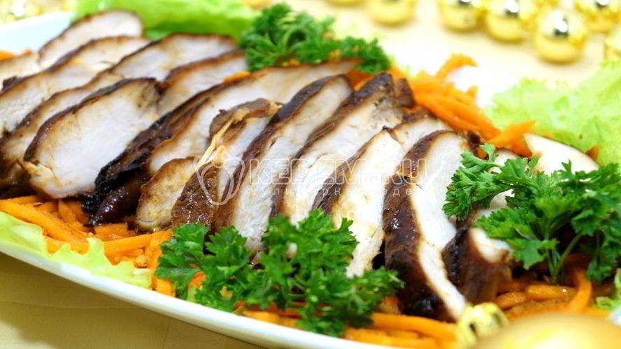 Рецепт закуска острые куриные ломтики