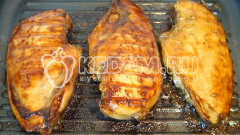 закуска острые куриные ломтики