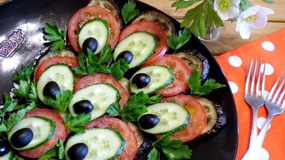 Рецепт Закуска Павлиний хвост