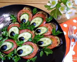 Закуска Павлиний хвост