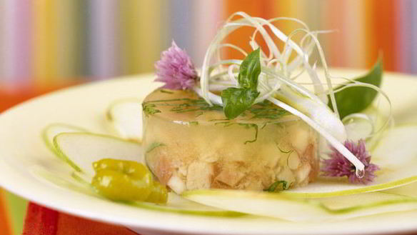 Рецепт Заливное из курицы