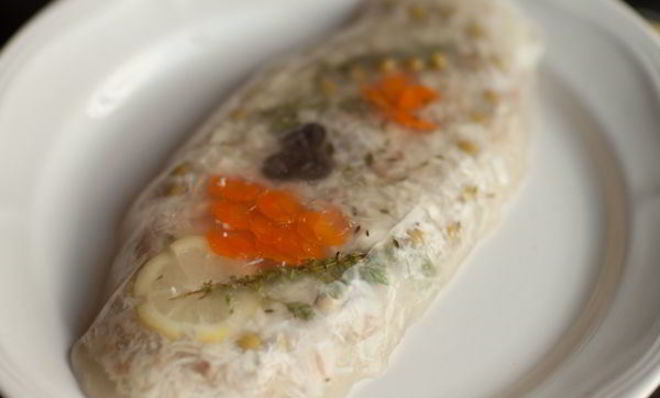 Заливное из рыбы