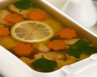 Заливное из семги