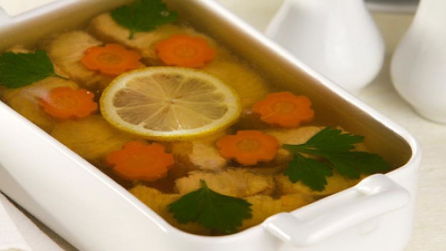 Рецепт заливное из семги