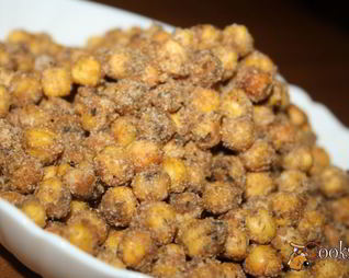 Запеченный нут к пиву