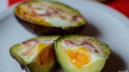 запеченные фаршированные авокадо