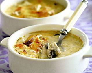 Грибной жюльен