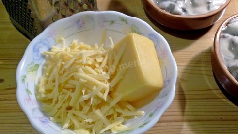 жульен с грибами и сметаной