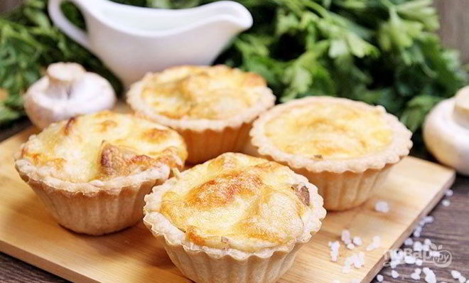 Жульен с курицей