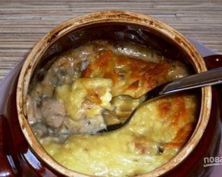 Жульен в горшочках