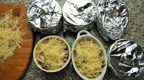 жюльен из индейки и грибов